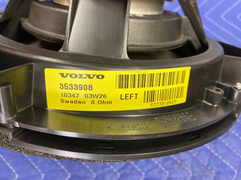2004-2007 Volvo S60R S60 Rear Kick LH RH Speaker 3533984 Stereo OEM #2746M