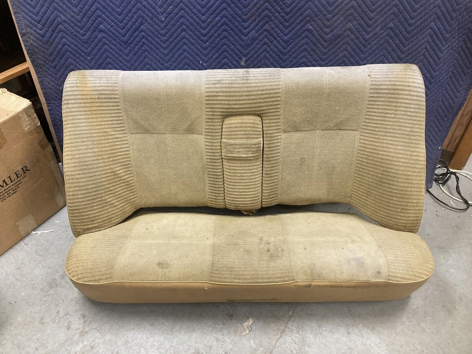 1975-1985 Volvo 242 240 244 245 Rear Bench Seat Tan Passenger OEM #1686M