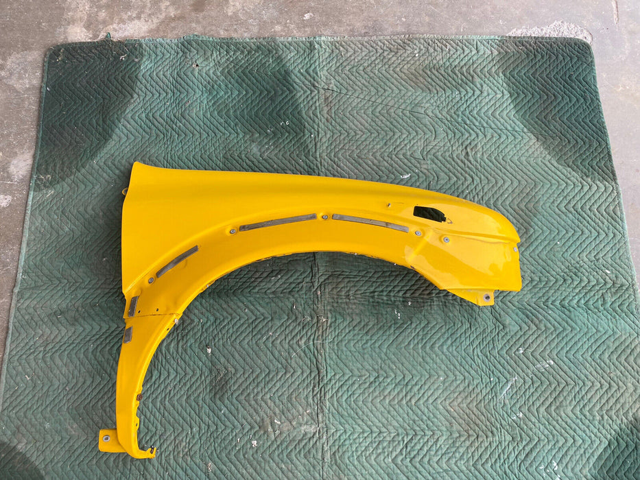 99-01 OEM Right Front Fender Passenger Side Yellow ISUZU VEHICROSS #616E