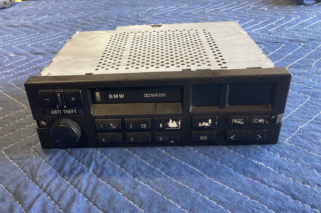 1986-1994 BMW 7 Series E32 Radio Stereo Cassette Deck Head Unit Dolby  OEM #993M