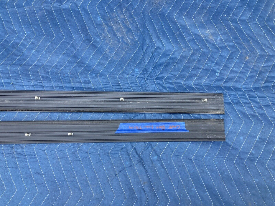 1982-1994 BMW E30 318i 325i Coupe Door Trim Step Sill Left Right Pair OEM #2348M