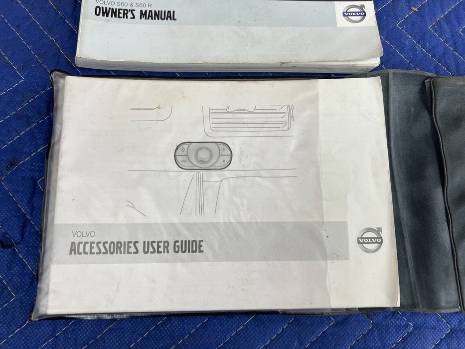 2005-2007 Volvo S60R S60 R Owner's Manual Book Set & User Guide OEM #1320EM