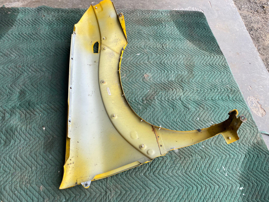 99-01 Left Front Fender Driver Side ISUZU VEHICROSS Yellow #617E