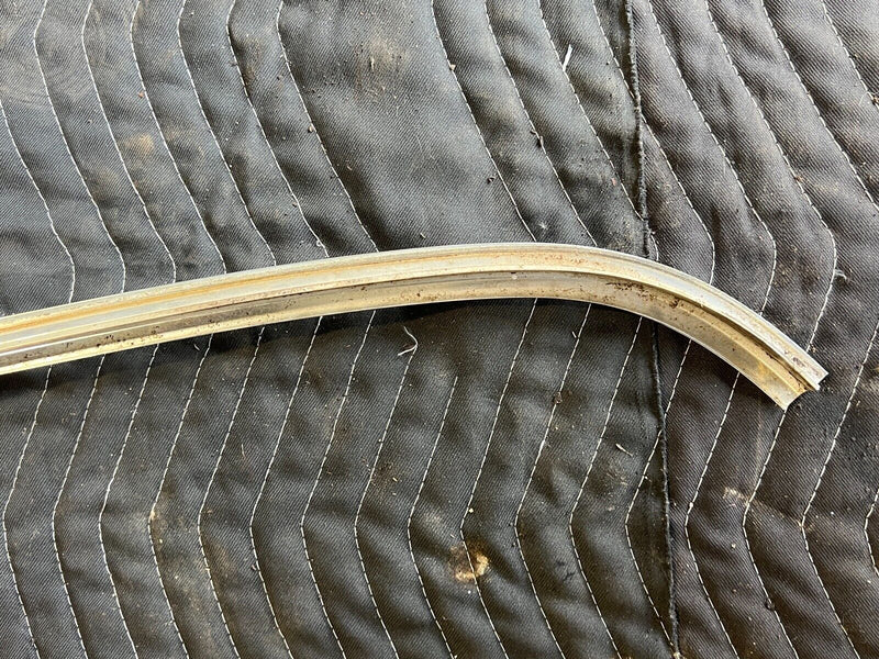 1979-1985 Mercedes 300SD W126 Rear Window Windshield Trim Chrome Set OEM #344EM