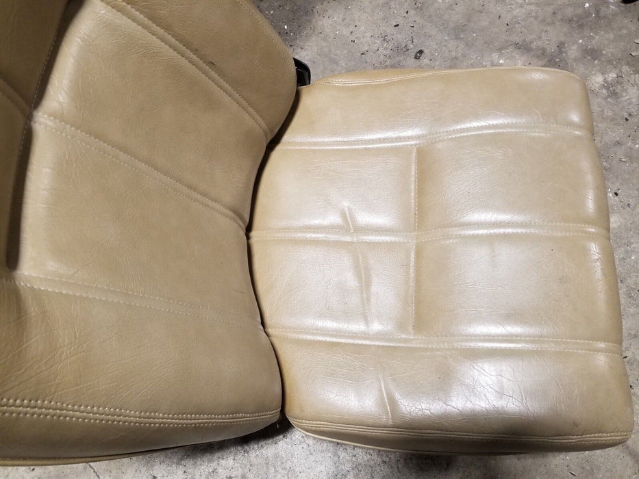 Volvo 240 244 245 Front Right Passenger Side Tan Vinyl Seat OEM #2679E