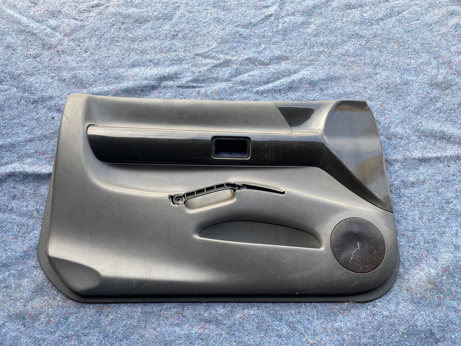 99-01 OEM Left Front Driver Side Door Card Grey Carbon LH ISUZU VEHICROSS #631E