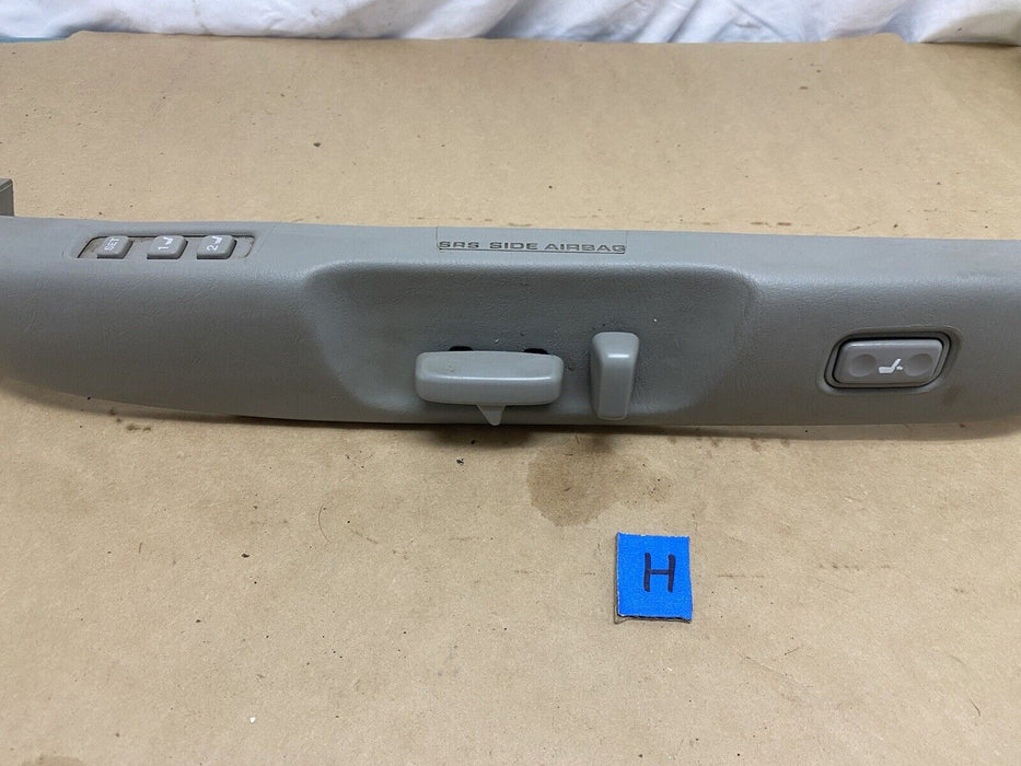 1997-2001 Lexus ES300 Driver Front Seat Switch Panel Adjustment Trim OEM #2268E