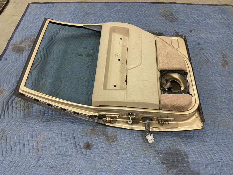 1992-1997 Volvo 850 GLT Sedan Passenger Rear Door Pewter Silver Metallic #2310E