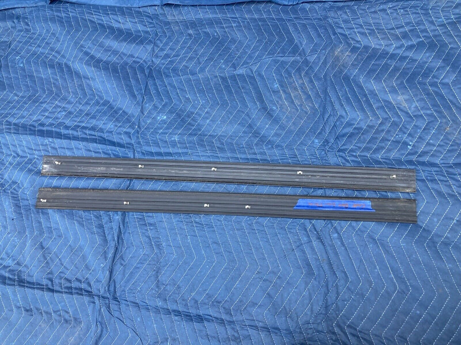 1982-1994 BMW E30 318i 325i Coupe Door Trim Step Sill Left Right Pair OEM #2348M