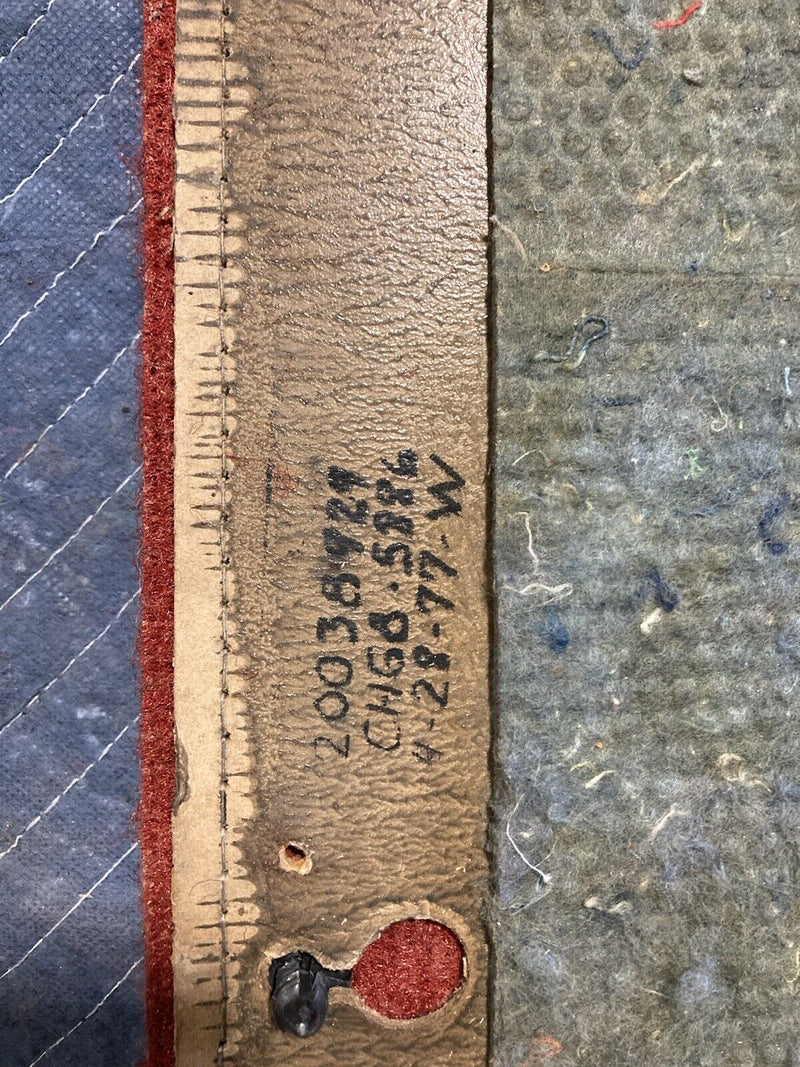1976-1979 Cadillac Seville Trunk Liner Carpet Red Cover Floor Rear OEM #1751M