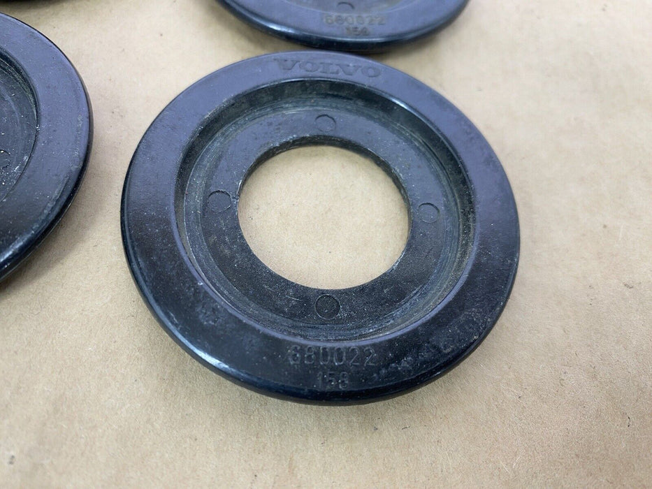 1973-1974 Volvo 144 145 Black Door Window Crank Wear Ring Set of 4 OEM #2487EJ