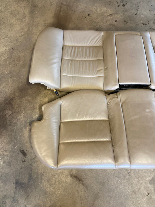 1986-1994 BMW 7 Series E32 Rear Bench Seat Tan Leather  1 964 202 OEM #1015M