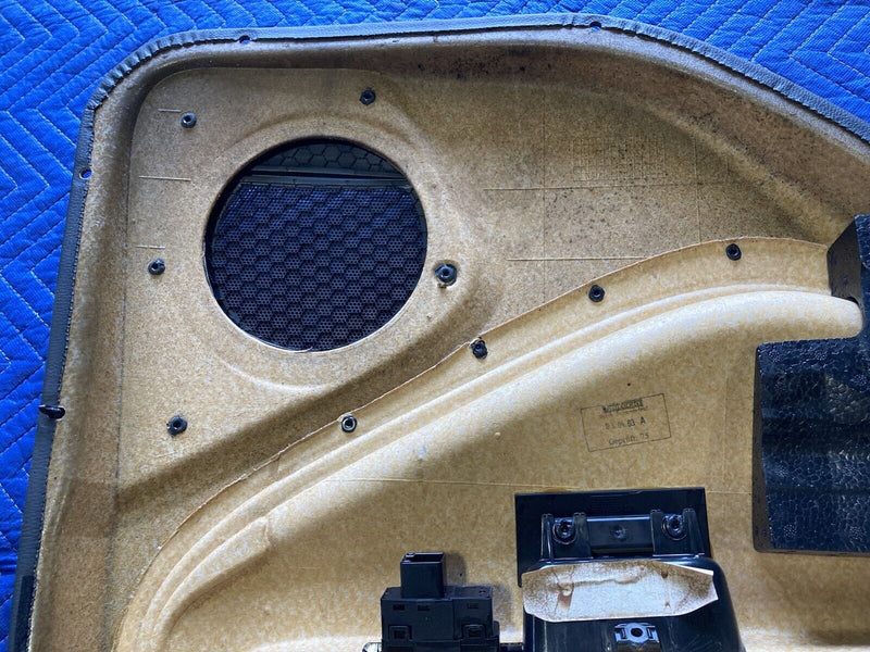 2004-2007 Volvo S60R V70R Right Rear Door Card Blue Panel 39976251 OEM #2844M