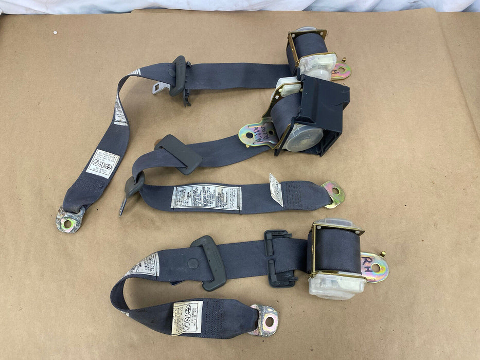 1997-2001 Lexus ES300 Set of 3 Rear Seat Belts Left Right Center OEM #2365E