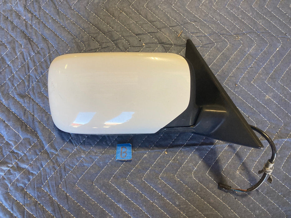 1988-1996 BMW E34 5 Series 525i 535i Right Pass Side Mirror White OEM #2004M