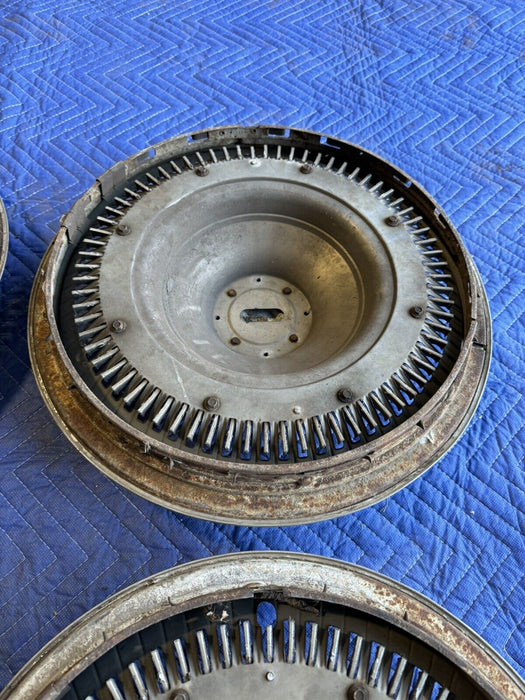 1968-1973 Corvette C3 Original Starburst Turbine Hub Cap Wheel Covers 15” #3209E