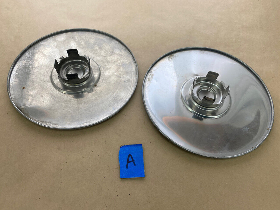 Volvo 740 Hub Cap Center Caps 1325908 OEM 9 5/8” Diameter Pair #2708E