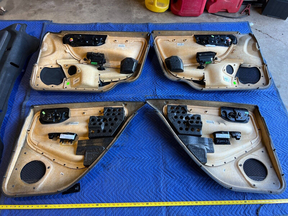 2005-2007 Volvo S60R RH & LH Front & Rear Full Set Door Card Panels OEM #1085EM