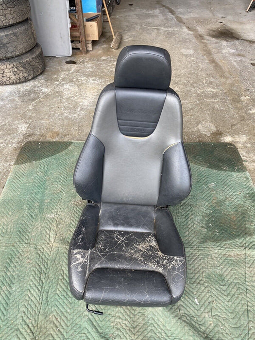 99-01 OEM Front Passenger Side Recaro Black Leather Seat ISUZU VEHICROSS #645E