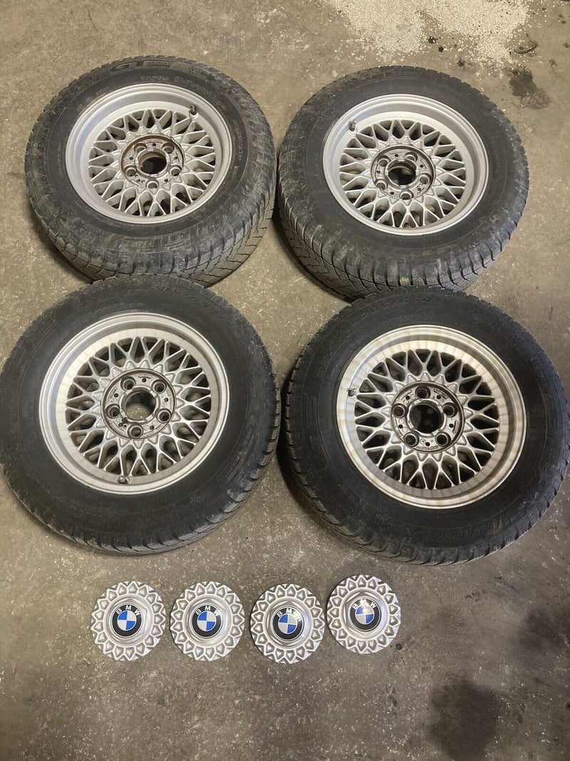 1988-1996 BMW E34 5 Series 525i 535i Alloy Diamond Spoke 15 