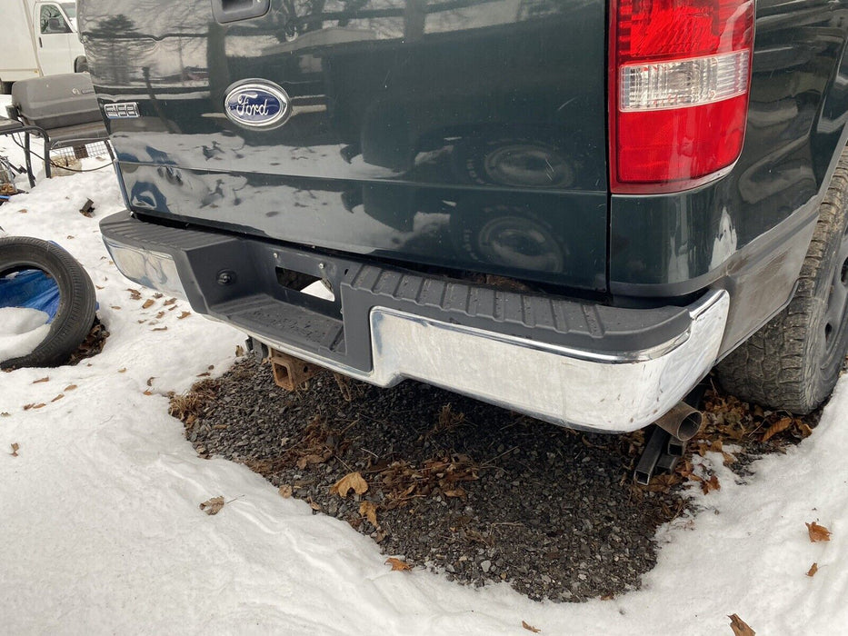 Chrome Rear Bumper Assembly Styleside Fits 04-05 FORD F150 10206764 #228E OEM