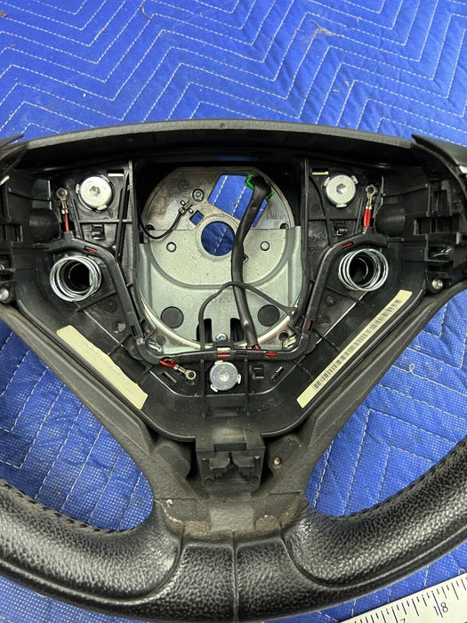 2005-2007 Volvo S60R V70R Steering Wheel Assembly Blue Emblem 30776480 OE#1033EM