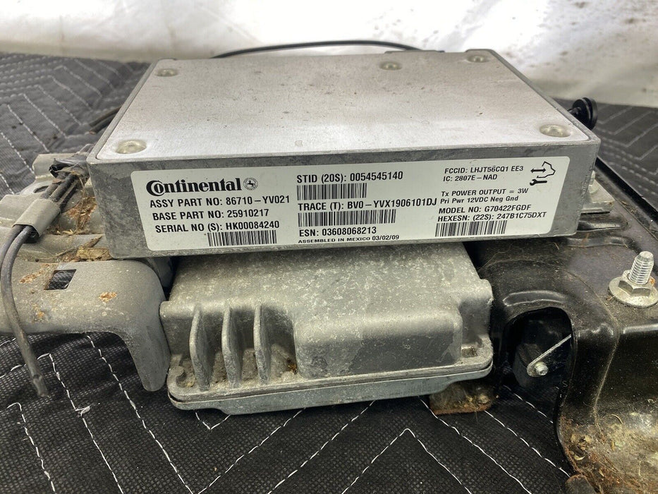 2009-2010 Pontiac Vibe ECU Computer & Onstar Module Unit 86710-YV021 OEM #3161E