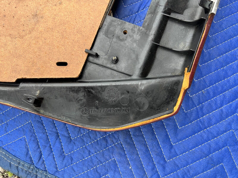 1979-1985 Mercedes 300SD W126 Door Card Panel Set Front/Rear 1267370270 OE#318EM