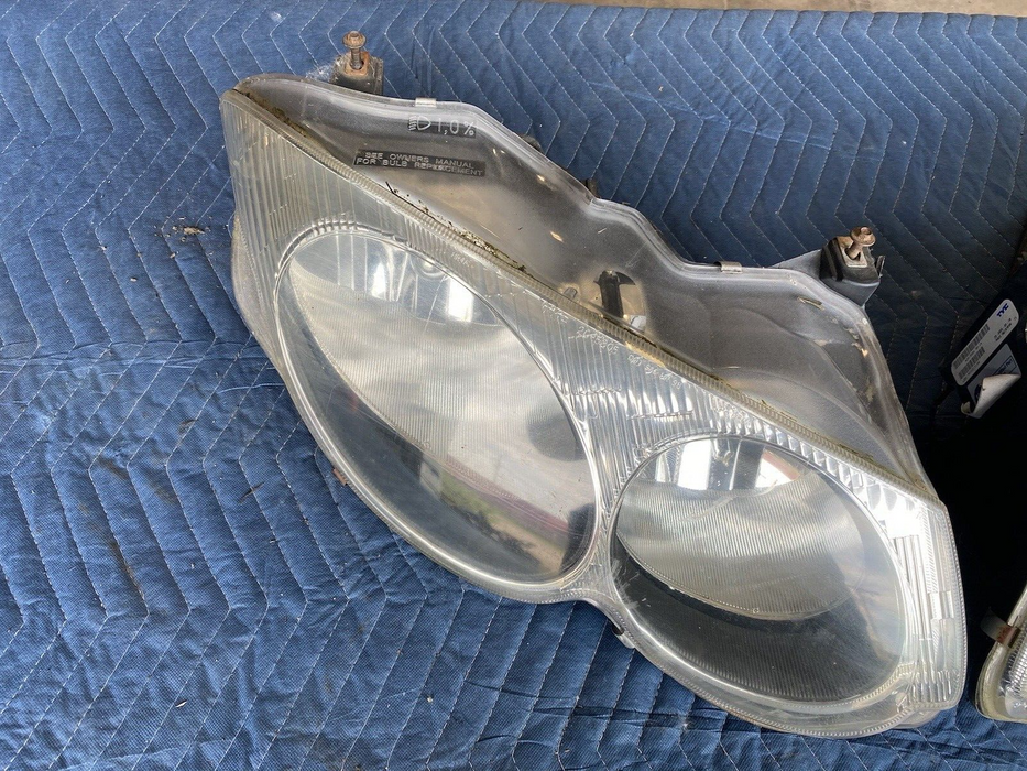 2001-2004 Chrysler 300M Pair LH & RH Headlight Lamp Assembly 205806B OEM #39MC