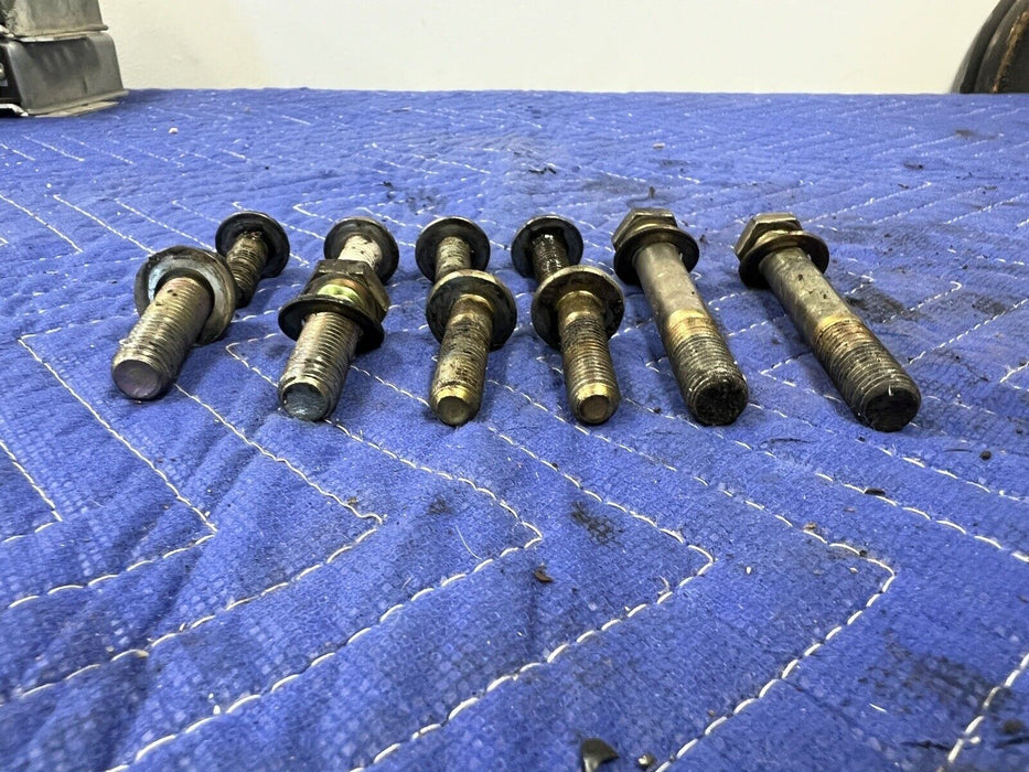 Volvo 240 740 760 780 940 B21 B23 B230 Bell Housing Bolt Set OEM Redblock #3185E