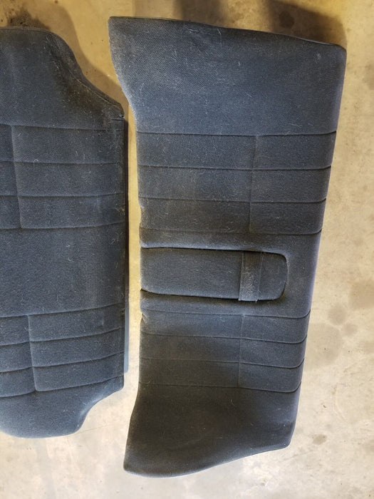 1986-1993 Volvo 240 242 244 Rear Upper & Lower Seat Cushion Set Charcoal #98AN