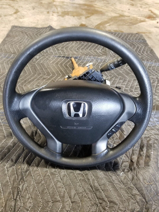 03-08 Honda Element STEERING WHEEL + IGNITION + CONTROLS  OEM Stock #408CN