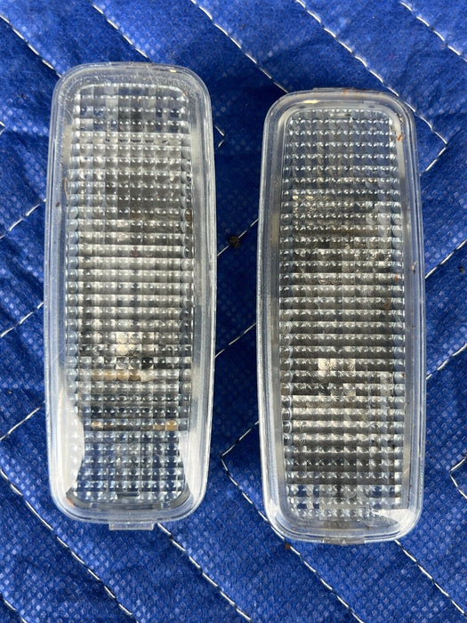 2003-2009 Audi S4 B6 B7 8E RH & LH Sun Visor Vanity Lights 4D0947105A OEM #697EM