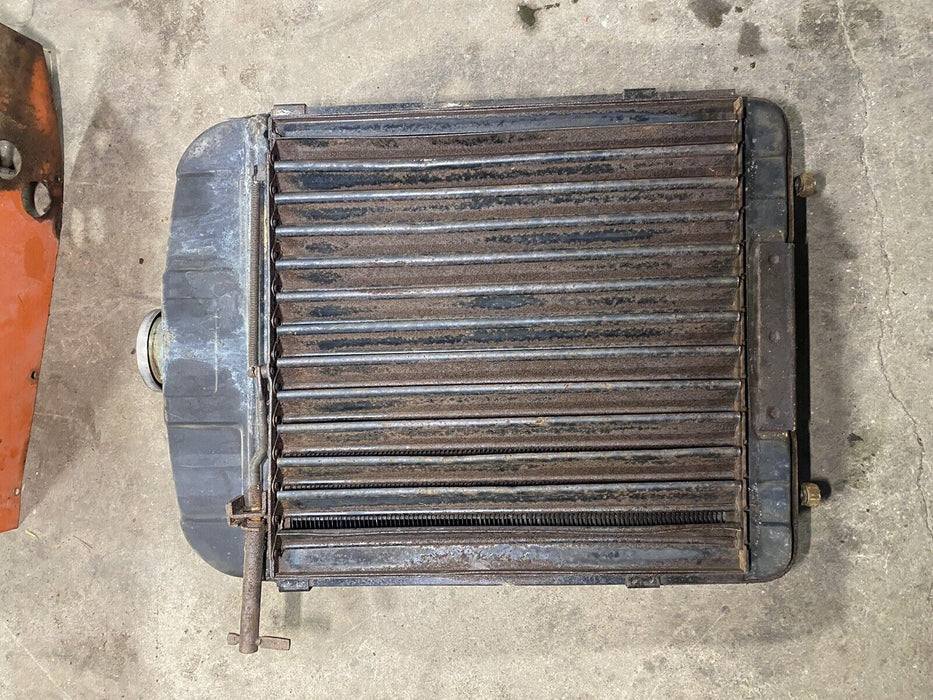 1938-1954 Allis Chalmers B C AC Radiator Assembly & Baffles OEM 848057 #2037E