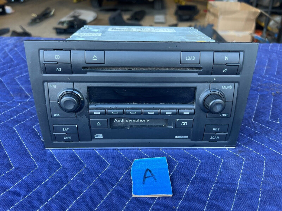 2003-2009 Audi S4 B6 B7 8E AM FM Radio CD Player Stereo 8E0035195H OEM #646EM