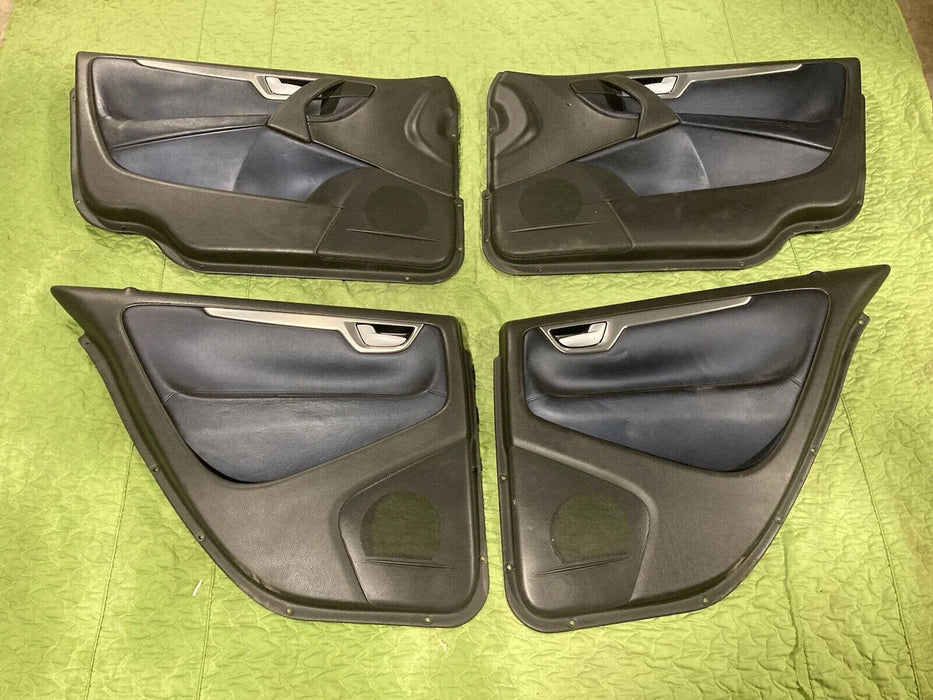 2005-2007 Volvo S60R S60 Set Of 4 Door Cards Interior Sedan Nordkap Trim #1407M