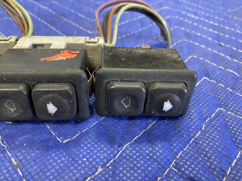 1984-1991 BMW 318i 325i E30 Set Of 3 Window Switch Button 1378938 OEM #2542M