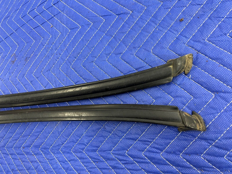 1998-2002 Isuzu Trooper Exterior Windshield Cowl Edge Trim Strips OEM #966EM