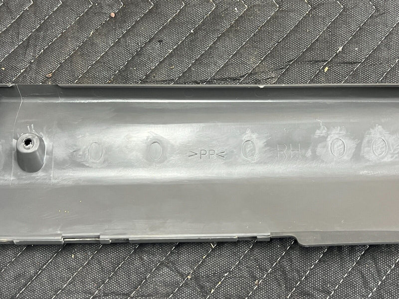 1998-2002 Isuzu Trooper Pair LH & RH Gray Front Seat Track Panel Trim OEM #872EM