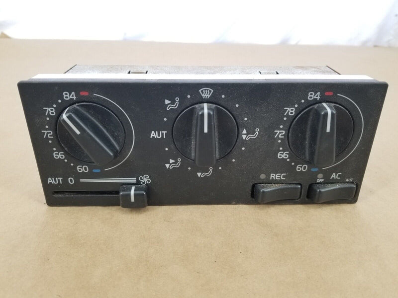 1992-1997 Volvo 850 850R Climate Control AC Heat HVAC Panel 9166550 OEM #2775E
