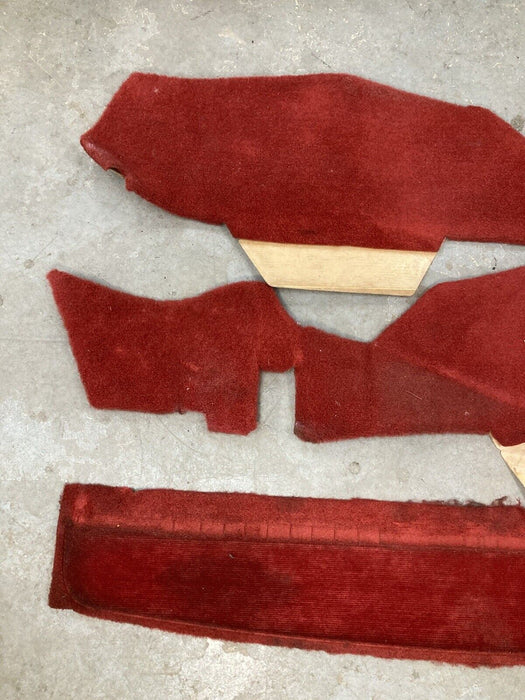 1976-1979 Cadillac Seville Interior Rear Carpet Parcel Shelf Red GM OEM #1865M