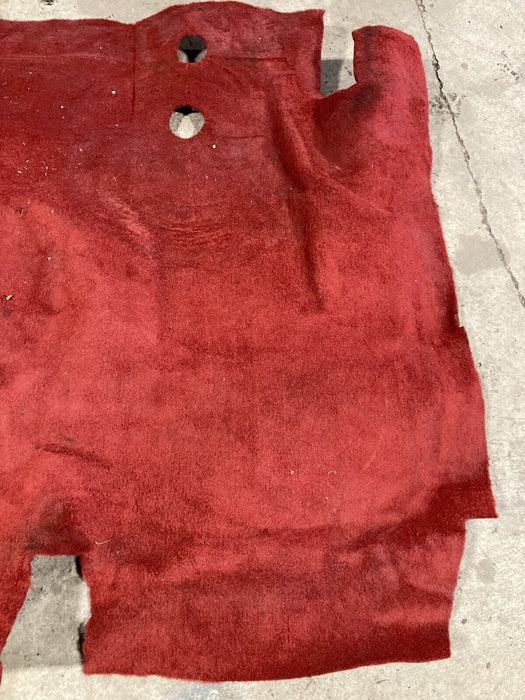 1976-1979 Cadillac Seville Trunk Liner Carpet Red Rug Floor Rear OEM #1750M