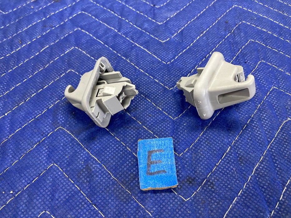 2004-2007 Volvo S60R V70R S60 Sun Visor Clips Pair Interior OEM #2825M