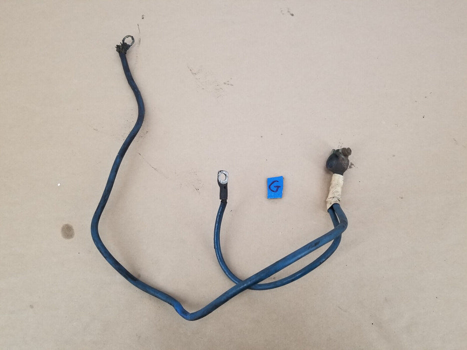 Volvo 240 244 245 Negative Battery Cable Terminal 2.3L Redblock OEM #2673E