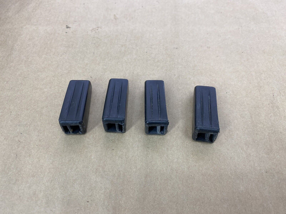 1973-1974 Volvo 144 145 Black Door Latch Handle Cover Pull Set of 4 OEM #2486EJ