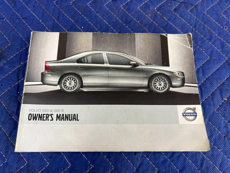 2005-2007 Volvo S60R S60 R Owner's Manual Book Set & User Guide OEM #1320EM