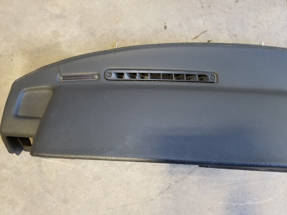 1986-1993 Volvo 240 242 244 245 Dashboard Assembly Pad Black OEM #76AN