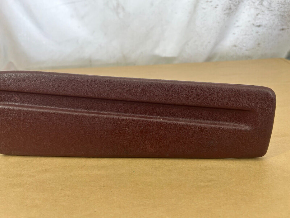 1979-1985 Mercedes 300SD W126 Driver Maroon Seat Track Trim 1269190720 OEM#266EM