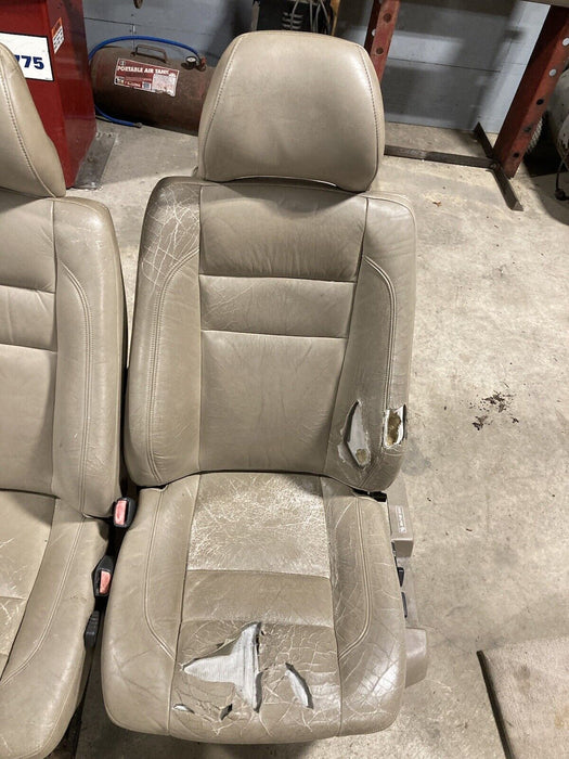 1992 1994 94 95 1997 Volvo 850 GLT Front Becket Seats Leather Tan Set OEM #661M