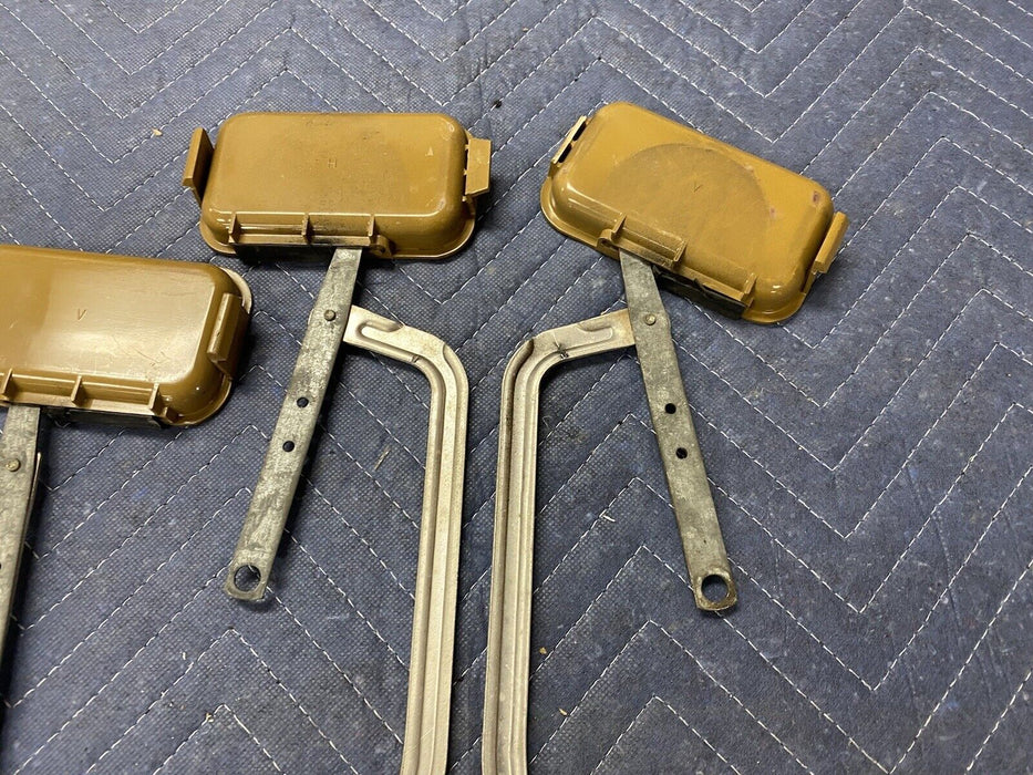 1979-1993 Volvo 240 244 245 Front & Rear Interior Door Handles Set of 4 #2167E